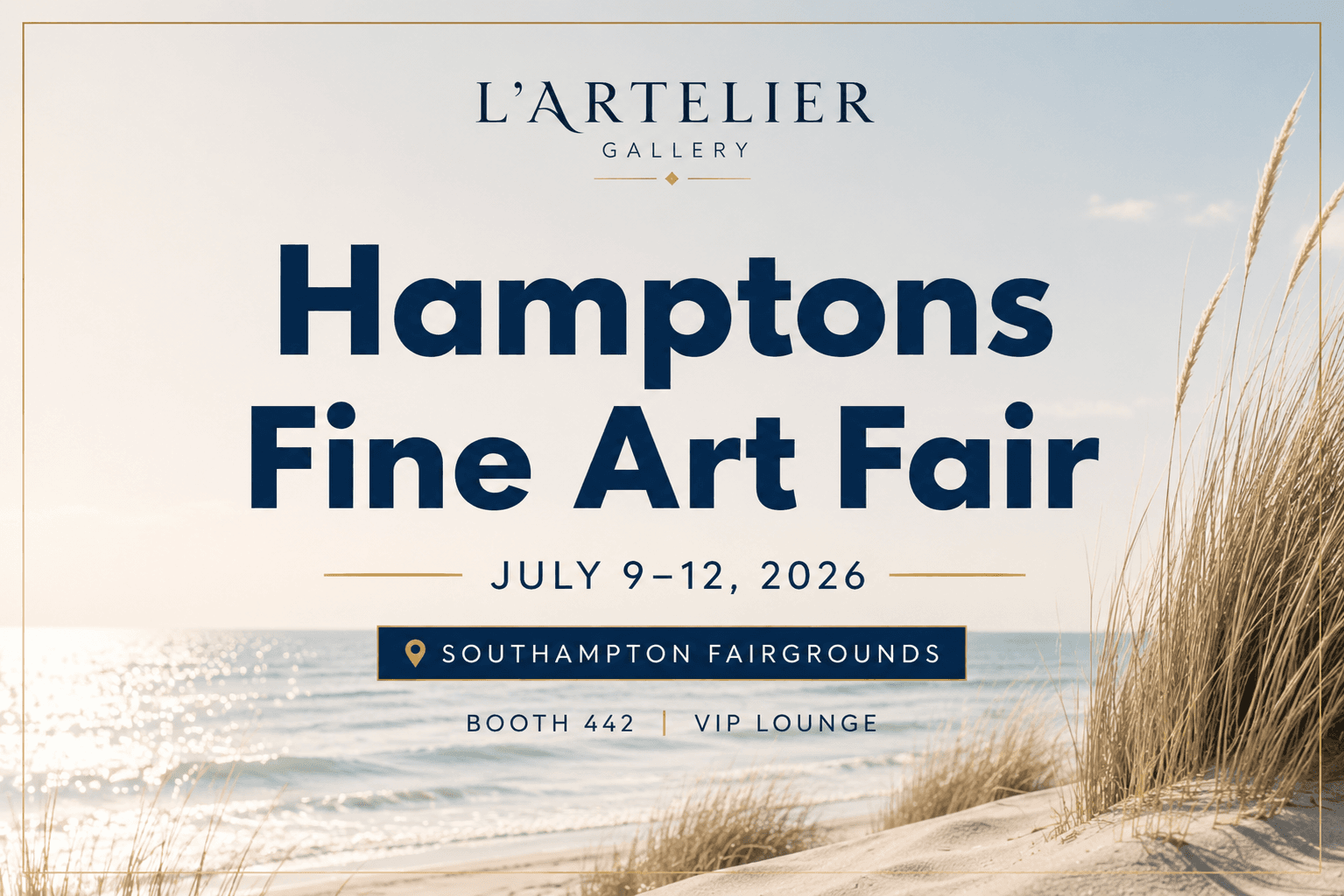 Hampton Art Fair — John Joesph Denis, Annalù, Carola Orieta Sperman, Mr. Normal, Fredi Brodmann, Samantha Carell